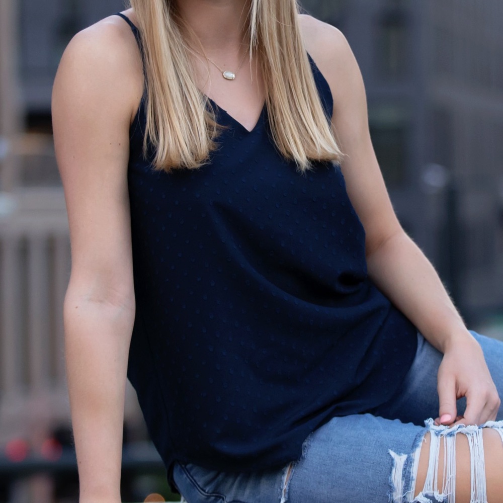 LOFT NAVY BLUE TANK